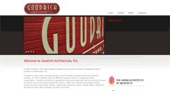 Desktop Screenshot of goodricharchitecture.com